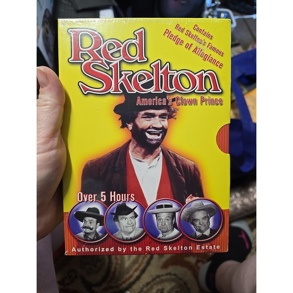 Red Skelton - Americas Clown Prince (DVD, 2004, 2-Disc Set) New Sealed